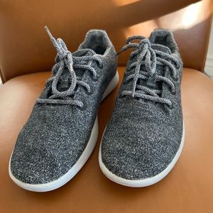 Allbirds Mens Wool Runners - Light grey - size 10